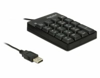 DeLock DeLOCK - Tastierino numerico - USB - nero