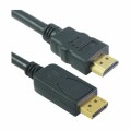 M-CAB 5M DISPLAYPORT TO HDMI CABLE M/M - GOLD 