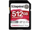 Kingston 512GB SDXC Canvas React Plus U3 UHS-II 280R/150W V60