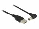 DeLock USB-Stromkabel USB A ? Hohlstecker 5.5/2.1mm 1.5 m