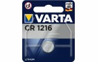 Varta Knopfzelle CR1216 1 Stück, Batterietyp: Knopfzelle
