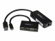 StarTech.com - 2-in-1 Accessory Kit for Surface and Surface Pro 4 - mDP to HDMI / VGA - USB 3.0 GbE - Works with Surface Pro 3 and Surface 3 (MSTS3MDPUGBK)