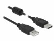 DeLock USB 2.0-Kabel USB A - USB A 0.5