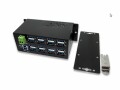 EXSYS USB-Hub EX-1113HMS, Stromversorgung: Terminal Block, USB