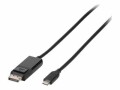 VIVANCO USB-C DisplayPort 45527 Kabel, 1.5m