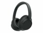 Sony Wireless Over-Ear-Kopfhörer WH-CH720N Schwarz