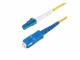 STARTECH SPSMLCSC-OS2-3M 3M LC TO SC OS2 FIBER CABLE NMS NS CABL