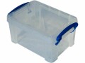 Really Useful Box Aufbewahrungsbox 1.6 Liter, Transparent, Breite: 19.5 cm