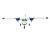 Bild 4 Amewi Motorflugzeug P68 Hochdecker 850 mm Blau, PNP