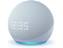 Amazon Echo Dot mit Uhr (5. Gen.) - Grau-Blau