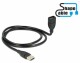 DeLock USB 2.0-Kabel ShapeCable USB A - USB A