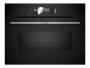 Bosch Einbaubackofen mit Mikrowelle CMG778NB1 Schwarz