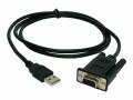 EXSYS Konverter USB - 1x RS232 female