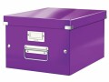 Leitz Aufbewahrungsbox Click & Store A4 Violett, Breite: 28.1