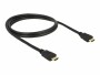 DeLock Kabel 4K 30Hz HDMI - HDMI, 1 m
