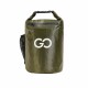 Gonser Dry Bag Tasche mit Reissverschluss olive 10L