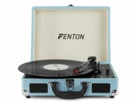 Fenton Plattenspieler mit Bluetooth RP115 Türkis, Detailfarbe