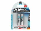 Ansmann Akku 2x AA Typ 2850 2650 mAh, Spannung