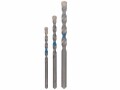 Bosch Betonbohrer-Set 3-teilig, Set: Ja, Bohrerschaft