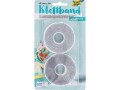 Folia Klettband-Rolle 20 mm x 2 m, Weiss, Breite