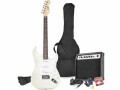 MAX E-Gitarre GigKit Weiss, Gitarrenkoffer / Gigbag: Gigbag