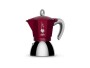 Bialetti Espressokocher New Moka Induktion 4 Tassen, Rot, Material