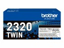 Brother Toner TN-2320 TWIN PACK Schwarz, Druckleistung Seiten