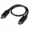 StarTech.com - 8in Micro USB to Micro USB Cable - Male to Male - Micro USB OTG Cable for Your Mobile Device (UUUSBOTG8IN)