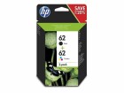 HP Inc. HP Combopack Nr. 62 (Tinte N9J71AE) C/M/Y/BK, Druckleistung