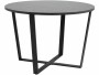AC Design Tisch Amble Ø 110 cm, Schwarz, Eigenschaften: Keine