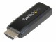 StarTech.com - HDMI to VGA Adapter - Aux Audio Output - Compact - 1920x1200 - HDMI to VGA (HD2VGAMICRA)