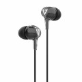 V7 Videoseven STEREO EARBUDS W/INLINE MIC 3.5MM 1.2M CABLE BLACK