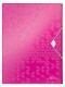 Leitz Ablagebox WOW PP - 46290023  pink              250x330x37mm
