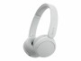 Sony Wireless Over-Ear-Kopfhörer WH-CH520 Weiss, Detailfarbe