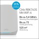 Image 1 Orbi série 760 Sytème Mesh WiFi 6 Tri-Bande, 5.4Gbps, Kit de 3, blanc