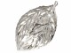 Ambiance Streudeko Blatt Silber, Motiv: Blätter, Material: Diamant