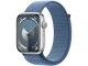 Apple Watch Series 9 45 mm Alu Silber Loop