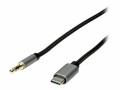 Roline USB TypC / 3.5mm Adapt.kabel 0.8m