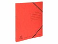 Exacompta Ringbuch Top Color A4 2 cm, Rot, Papierformat