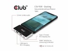 Club3D Club 3D USB Type C 4-in-1 Hub - Docking