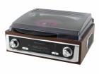 soundmaster Stereoanlage PL196H Braun, Radio Tuner: FM, Detailfarbe