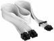 Corsair Premium 12+4-Pin 12VHPWR 600 W Kabel Weiss, Kabeltyp