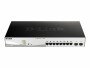 D-Link PoE+ Switch DGS-1210-10MP 10 Port, SFP Anschlüsse: 2