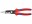 Knipex Elektro-Installationszange 200mm Typ: Abisolierzange, Zange schwarz atramentiert, Kopf poliert, Griffe mit Mehrkomponenten-Hüllen