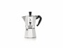 Bialetti Espressokocher Moka Express 4 Tassen, Silber, Material