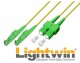 Lightwin LWL-Patchkabel E2000/APC-SC/APC, Singlemode, Duplex, 3m