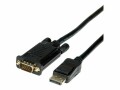 Roline DisplayPort Kabel 1.5m, DP - VGA