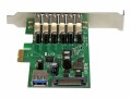 StarTech.com - 7 Port PCI Express USB 3.0 Card - Standard & Low-Profile
