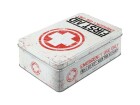 Nostalgic Art Medikamentenbox First Aid Rot/Schwarz/Weiss, Breite: 23 cm