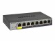 NETGEAR Switch GS108Tv3 8 Port, SFP Anschlüsse: 0, Montage